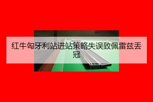 红牛匈牙利站进站策略失误致佩雷兹丢冠